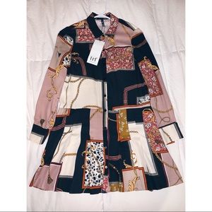 ZARA Patchwork Dress
